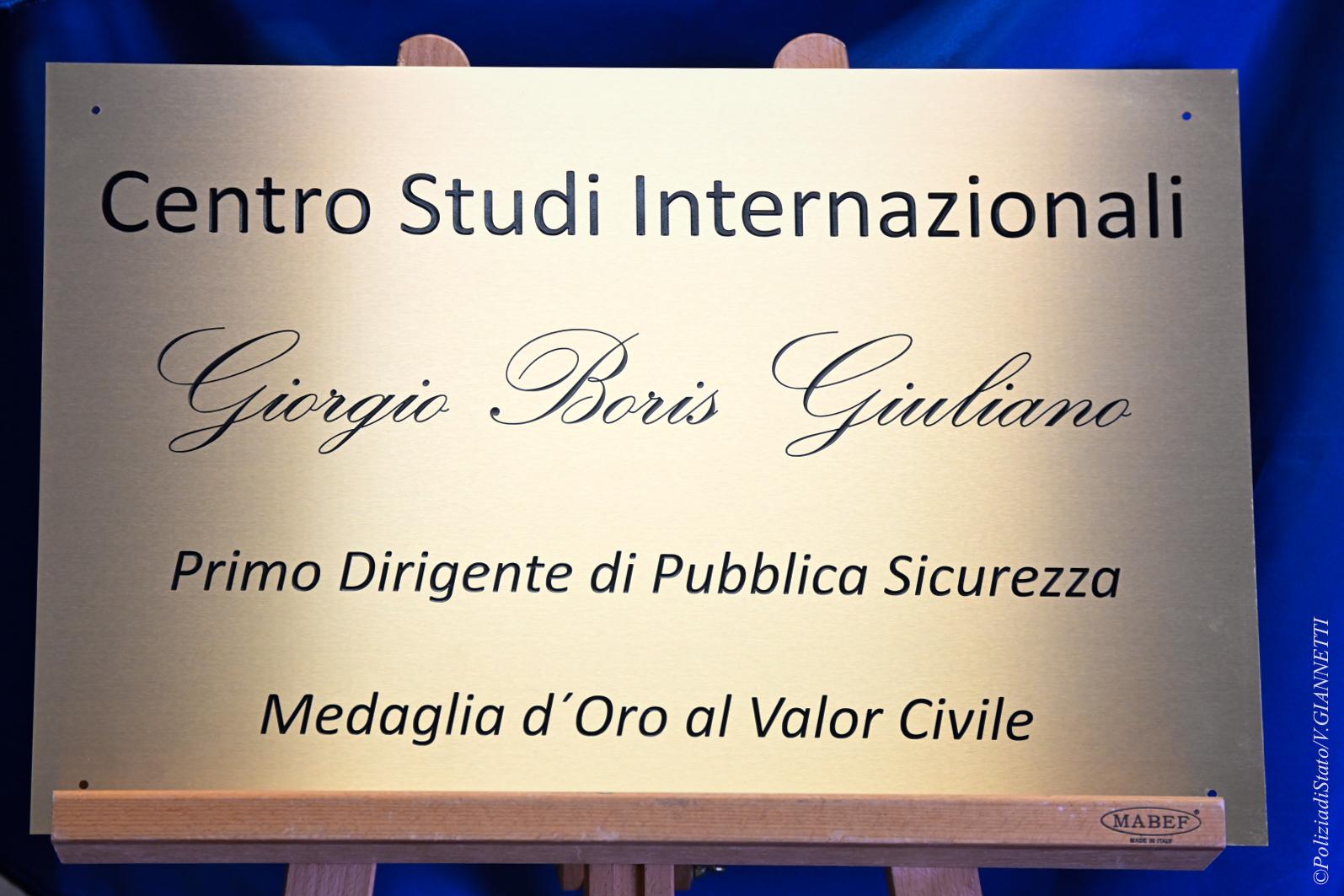 Centro Studi Giorgio Boris Giuliano